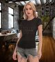 Mesh Women Blouse Short Sleeve Captures Breezy Beauty in Motion