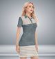 Mini Dress Stylish and Chic Polo Collar for Every Occasion