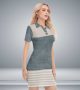 Mini Dress Stylish and Chic Polo Collar for Every Occasion
