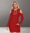 Solid Red Mini Dresss Bodycon Women Tight Dress