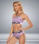 Summer 2 Piece Swimsuit Beach Wardrobe with an Keyhole Monokini Women