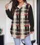 Versatile Plaid Shirt for Women With Long Sleeve(Plus Size)