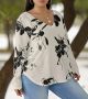 Stylish Flattering V-neck T-Shirt That Complement Your Wardrobe Plus Size
