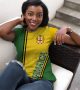 Jamaican Style Women T-Shirt Round Neck Tee Cotton