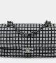 Chanel Multicolor Tweed Medium Classic Ribbon Flap Bag